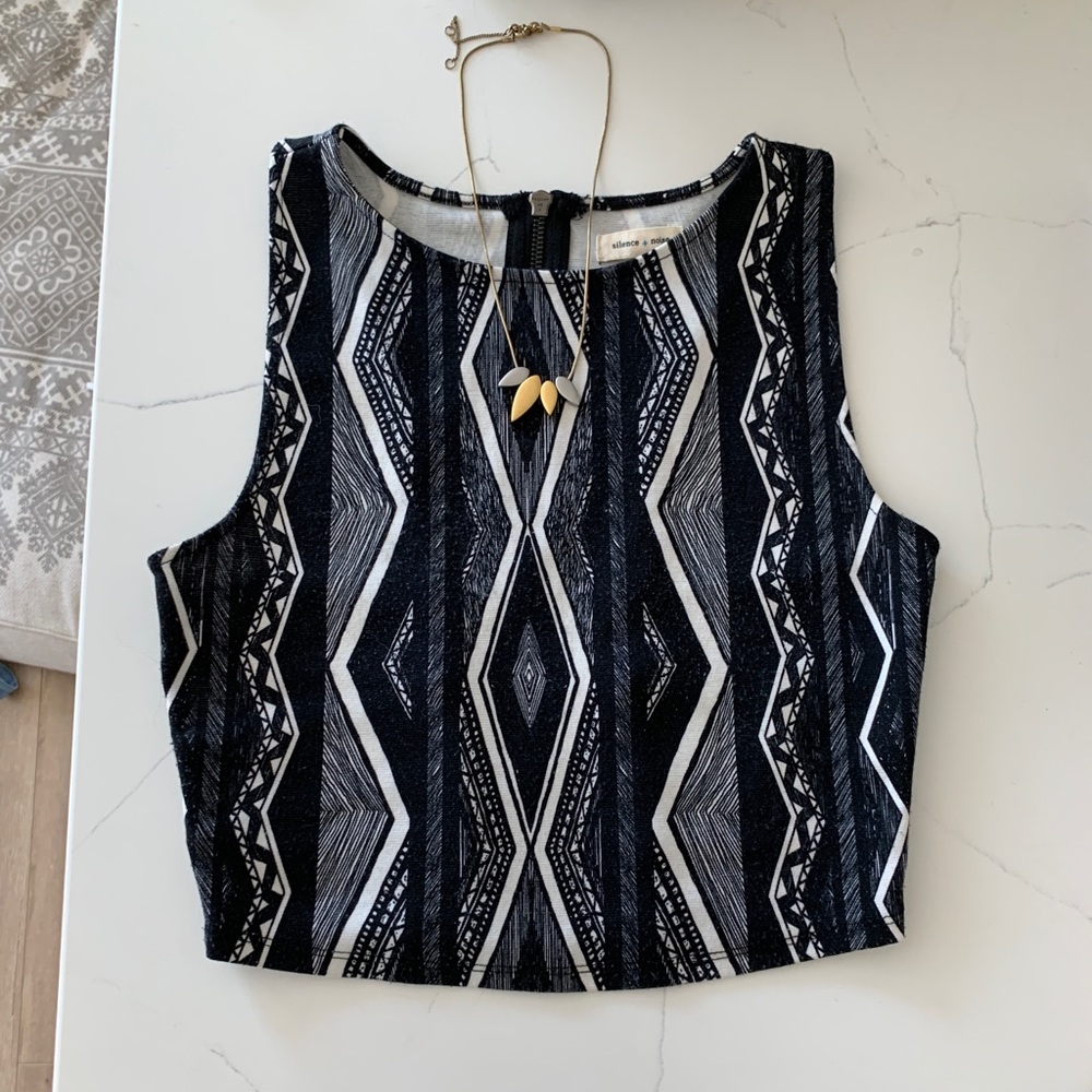 Silence + noise (Urban Outfitters) tribal top